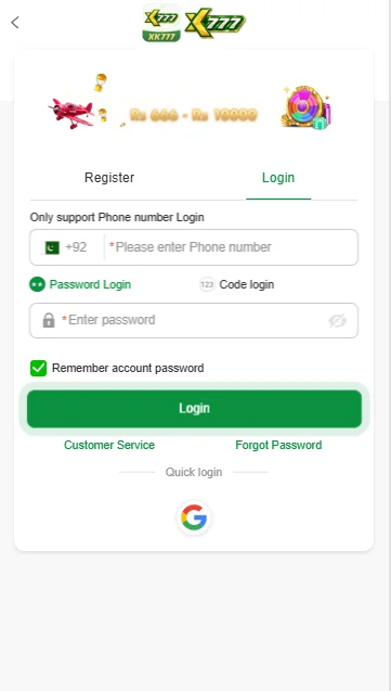 XK777 login